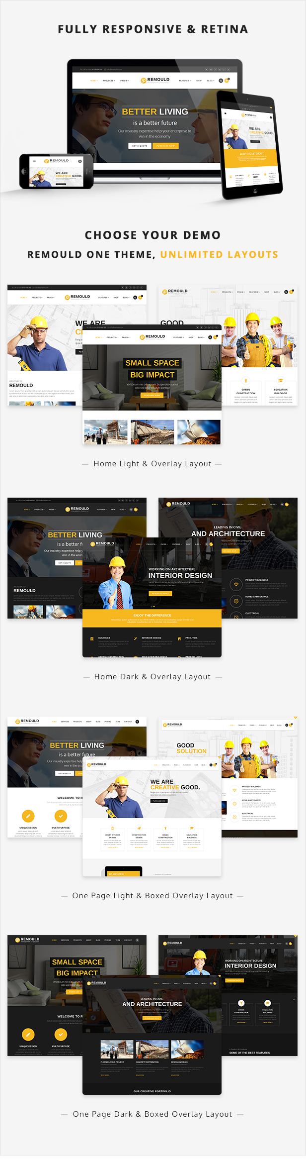 Remould | Construction & Building WordPress Theme